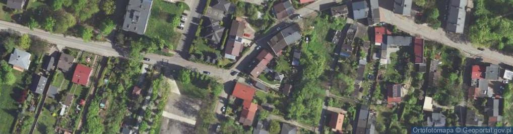 Zdjęcie satelitarne Klonowa ul.