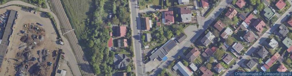 Zdjęcie satelitarne Klasztorna ul.