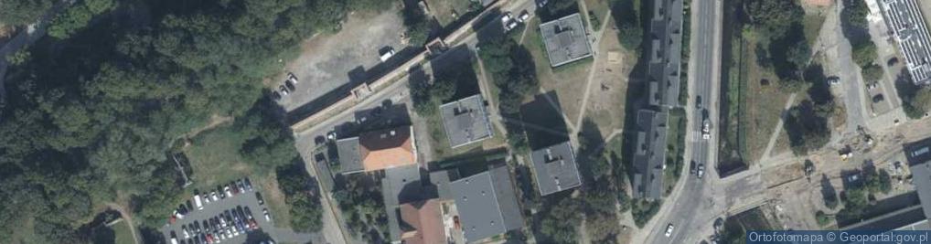 Zdjęcie satelitarne Klasztorna ul.