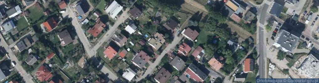 Zdjęcie satelitarne Klonowa ul.