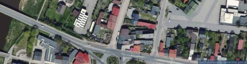 Zdjęcie satelitarne Klasztorna ul.