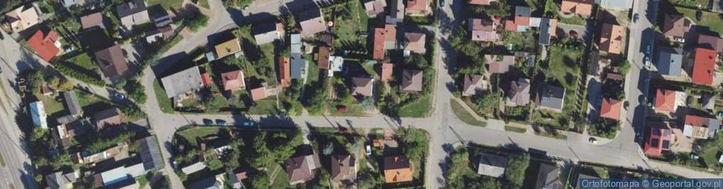 Zdjęcie satelitarne Klasztorna ul.