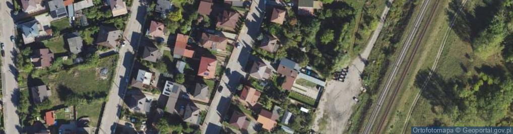 Zdjęcie satelitarne Klasztorna ul.