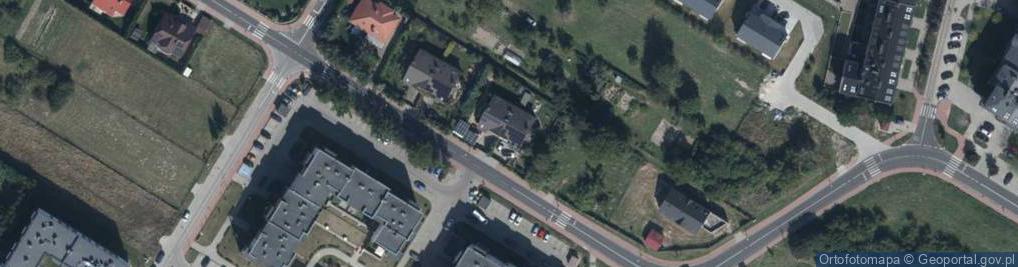 Zdjęcie satelitarne Klonowa ul.