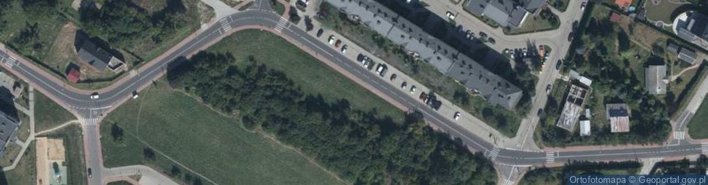 Zdjęcie satelitarne Klonowa ul.