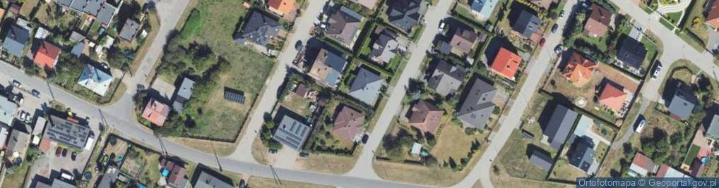 Zdjęcie satelitarne Klonowa ul.