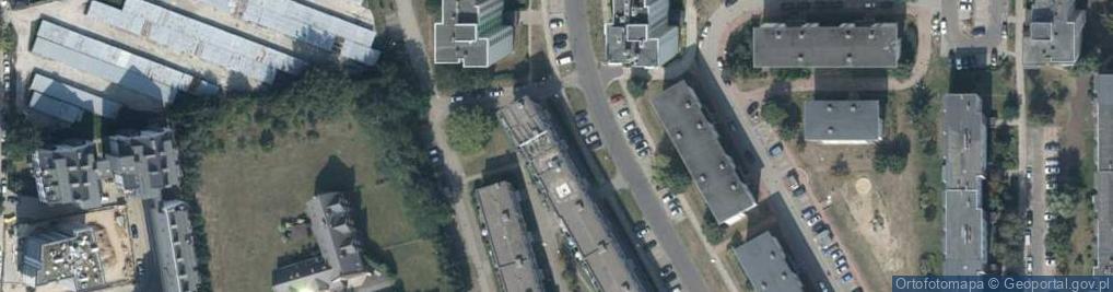 Zdjęcie satelitarne Kleeberga Franciszka ul.