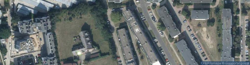 Zdjęcie satelitarne Kleeberga Franciszka ul.