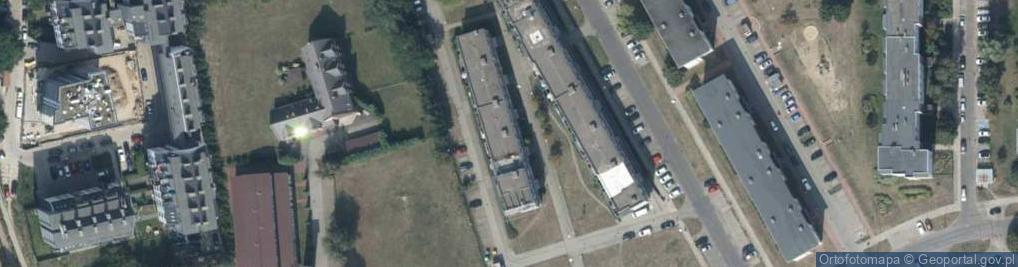 Zdjęcie satelitarne Kleeberga Franciszka ul.