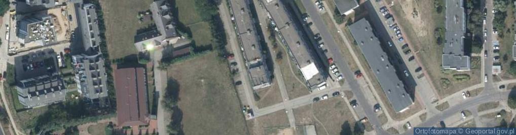 Zdjęcie satelitarne Kleeberga Franciszka ul.