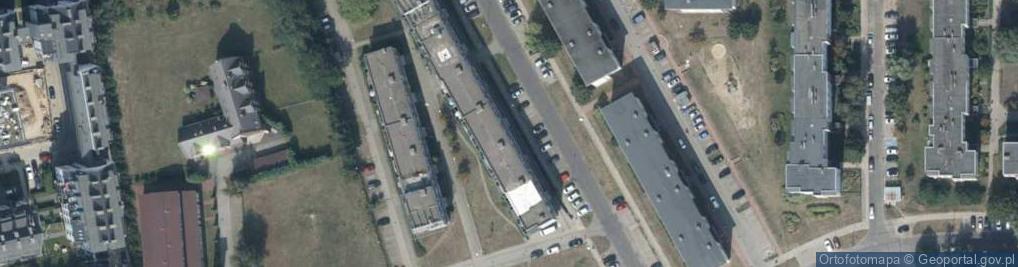 Zdjęcie satelitarne Kleeberga Franciszka ul.