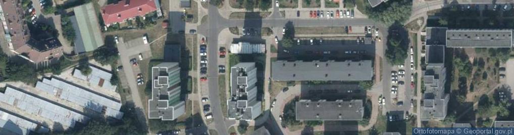 Zdjęcie satelitarne Kleeberga Franciszka ul.
