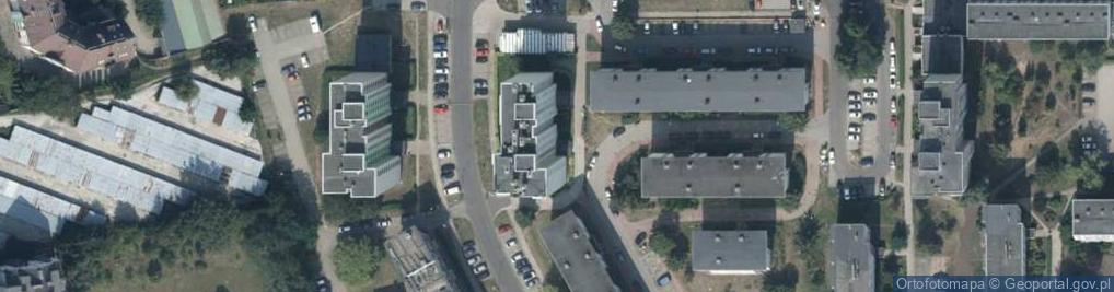 Zdjęcie satelitarne Kleeberga Franciszka ul.