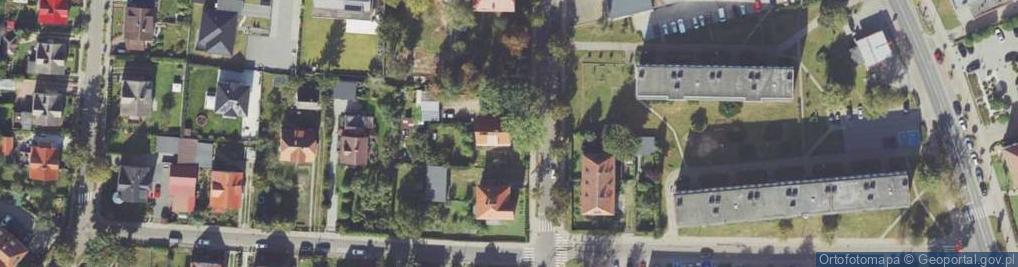 Zdjęcie satelitarne Klasztorna ul.