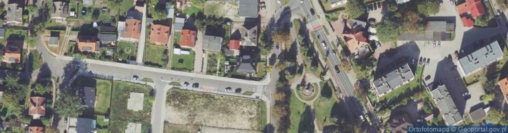 Zdjęcie satelitarne Klasztorna ul.