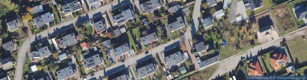 Zdjęcie satelitarne Klonowa ul.