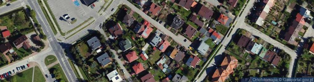 Zdjęcie satelitarne Klonowa ul.