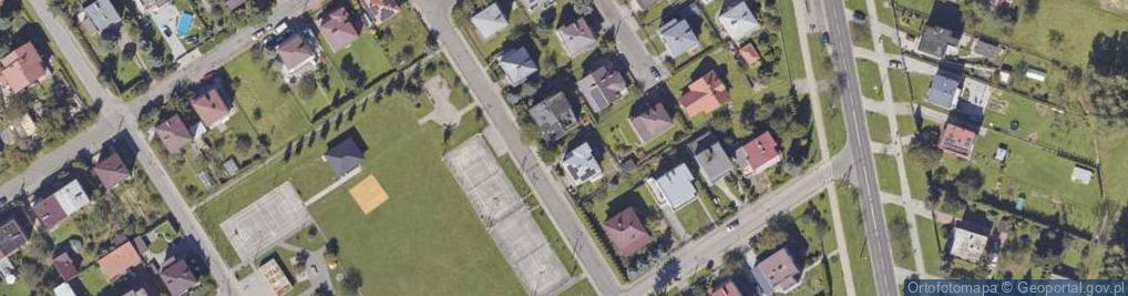 Zdjęcie satelitarne Kleeberga Franciszka ul.