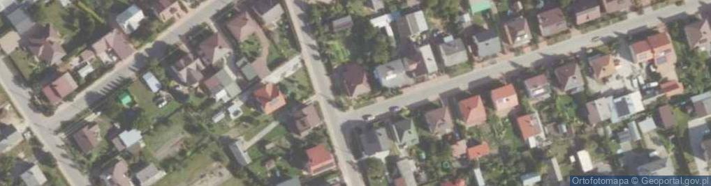 Zdjęcie satelitarne Klonowa ul.