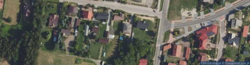 Zdjęcie satelitarne Klonowa ul.