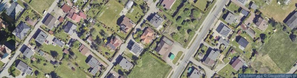 Zdjęcie satelitarne Klonowa ul.