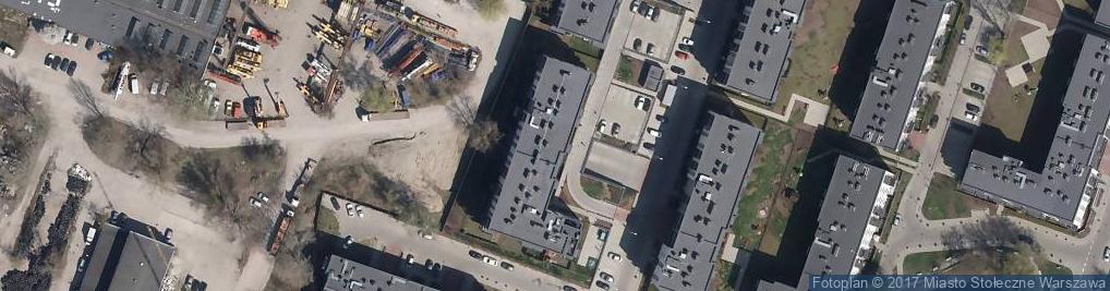 Zdjęcie satelitarne Klinkierowa ul.