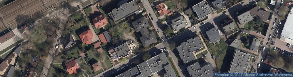 Zdjęcie satelitarne Kłosia Czesława ul.