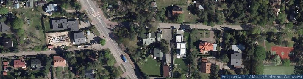 Zdjęcie satelitarne Klimatyczna ul.