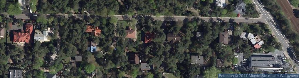 Zdjęcie satelitarne Klimatyczna ul.