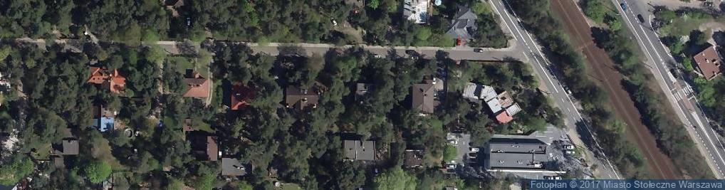 Zdjęcie satelitarne Klimatyczna ul.