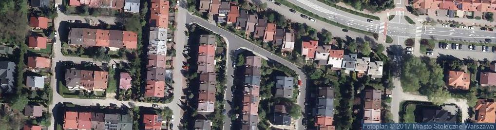 Zdjęcie satelitarne Klonowa ul.