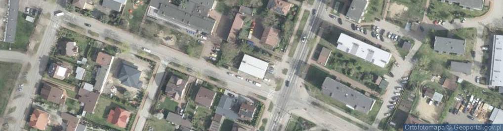 Zdjęcie satelitarne Klonowa ul.