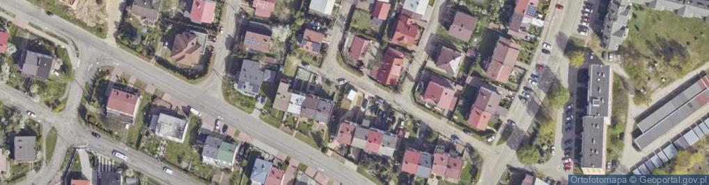 Zdjęcie satelitarne Klonowa ul.