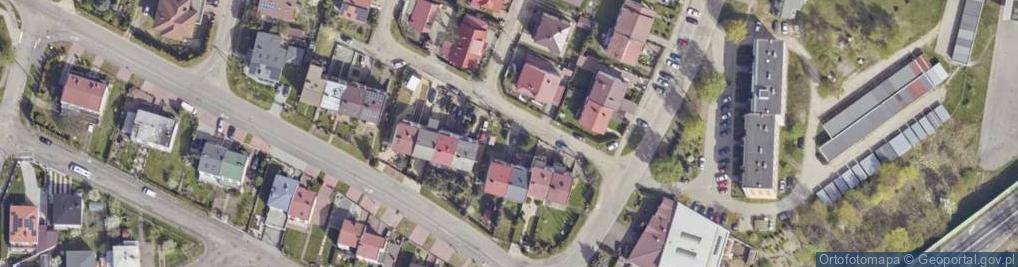 Zdjęcie satelitarne Klonowa ul.