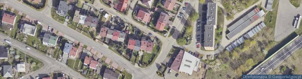 Zdjęcie satelitarne Klonowa ul.