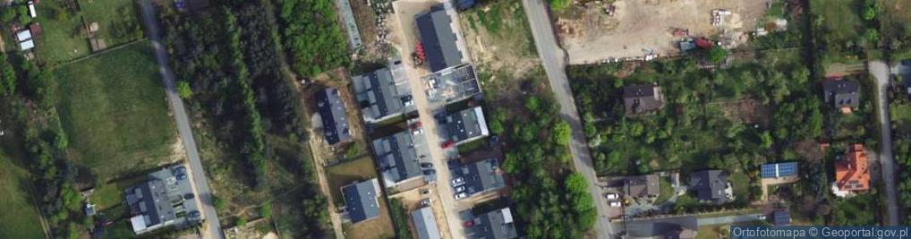 Zdjęcie satelitarne Klonowa ul.