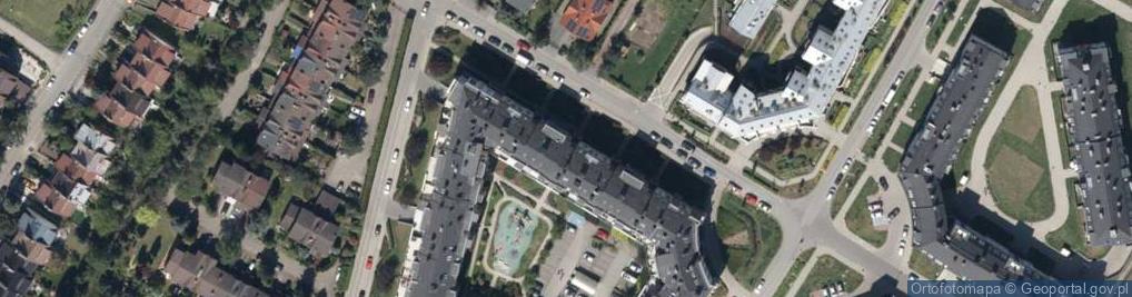 Zdjęcie satelitarne Klasztorna ul.