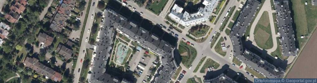 Zdjęcie satelitarne Klasztorna ul.