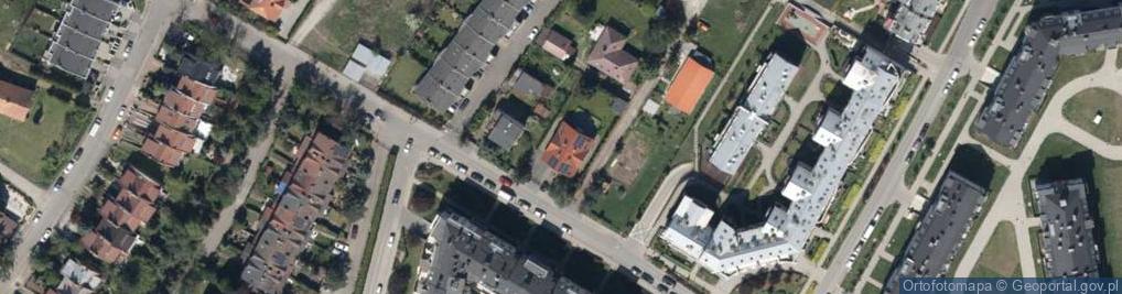 Zdjęcie satelitarne Klasztorna ul.