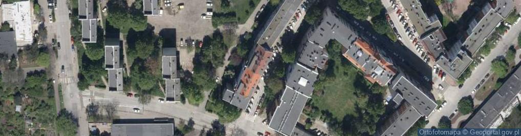 Zdjęcie satelitarne Kłośna ul.