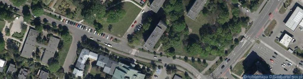 Zdjęcie satelitarne Kłodnicka ul.