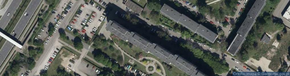 Zdjęcie satelitarne Kłodnicka ul.