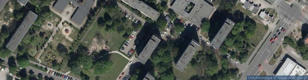 Zdjęcie satelitarne Kłodnicka ul.