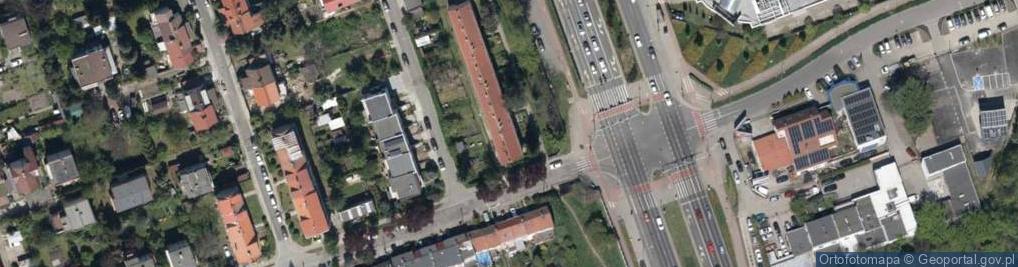 Zdjęcie satelitarne Klecińska ul.