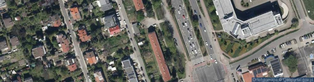 Zdjęcie satelitarne Klecińska ul.