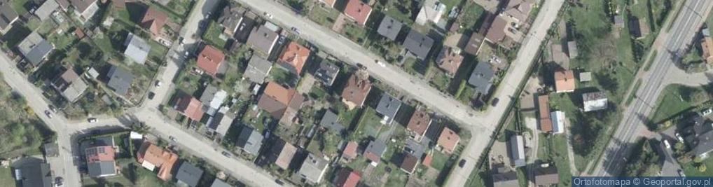 Zdjęcie satelitarne Klonowa ul.