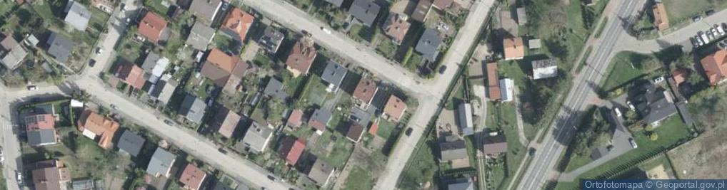 Zdjęcie satelitarne Klonowa ul.