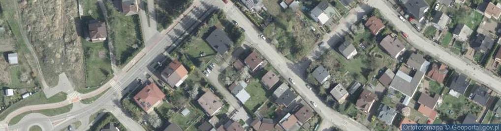 Zdjęcie satelitarne Klonowa ul.