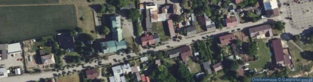 Zdjęcie satelitarne Klasztorna ul.