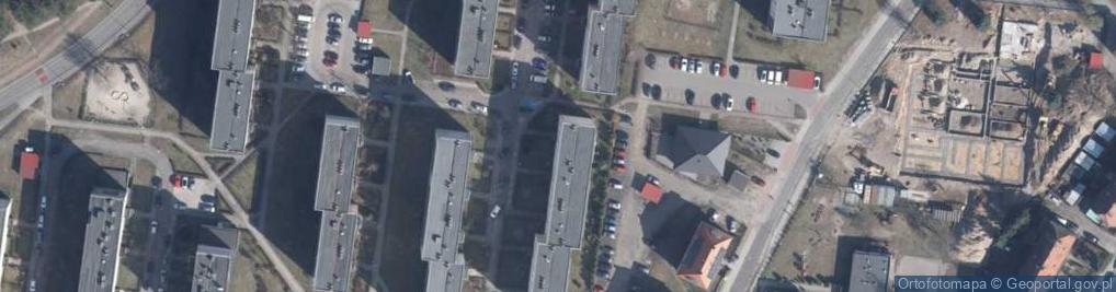 Zdjęcie satelitarne Klonowa ul.